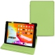 Apple iPad 10.2" (2019) leather case - Vert olive PU
