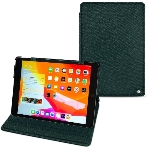 Funda de piel Apple iPad 10.2" (2019 / 2020 / 2021)Vert séduisant ( Pantone #1d3c34 ) 