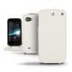 レザーケース Wiko Cink Slim  - Blanc ( Nappa - White ) 