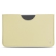 Custodia in pelle Apple iPad 10.2" (2019) - Beige ( Nappa - Pantone 7502C ) 