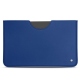 Apple iPad 10.2" (2019) leather pouch - Bleu océan ( Nappa - Pantone 293C ) 