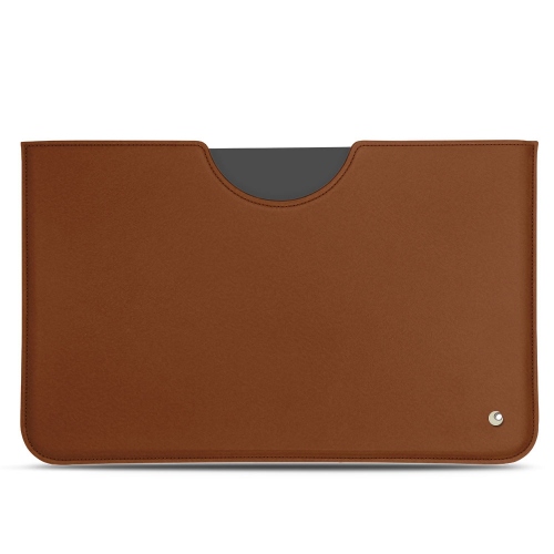 Apple iPad 10.2" (2019 / 2020 / 2021) leather sleeveMarron ( Nappa - Pantone #8B4720 ) 