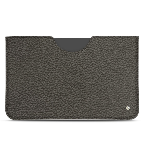Capa em pele Apple iPad 10.2" (2019 / 2020 / 2021)Anthracite ( Pantone #41403c ) 