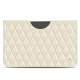 硬质真皮保护套 Apple iPad 10.2" (2019) - Blanc - Couture ( Bologna - White ) 