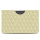 Lederschutzhülle Apple iPad 10.2" (2019) - Beige - Couture ( Nappa - Pantone 7502C ) 