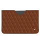 硬质真皮保护套 Apple iPad 10.2" (2019) - Marron - Couture ( Nappa - Pantone 1615C ) 