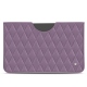 Lederschutzhülle Apple iPad 10.2" (2019) - Lilas - Couture ( Nappa - Pantone 2645U ) 