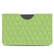 Custodia in pelle Apple iPad 10.2" (2019) - Vert olive - Couture ( Nappa - Pantone 578U ) 