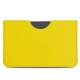 Pochette cuir Apple iPad 10.2" (2019) - Jaune fluo