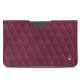Capa em pele Apple iPad 10.2" (2019) - Prune vintage - Couture