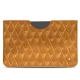 Apple iPad 10.2" (2019) leather pouch - Or Maïa - Couture