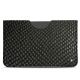Lederschutzhülle Apple iPad 10.2" (2019) - Serpent nero