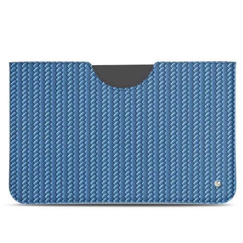 Capa em pele Apple iPad 10.2" (2019 / 2020 / 2021)Abaca ishia ( Pantone #395775 ) 