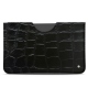 Capa em pele Apple iPad 10.2" (2019) - Crocodile nero