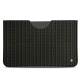 Custodia in pelle Apple iPad 10.2" (2019) - Abaca nero