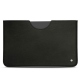 硬质真皮保护套 Apple iPad 10.2" (2019) - Negre poudro