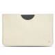 Capa em pele Apple iPad 10.2" (2019) - Blanc escumo
