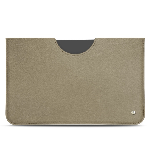 Lederschutzhülle Apple iPad 10.2" (2019 / 2020 / 2021)Darboun sabla ( Pantone #BCB1A1 )