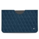 Custodia in pelle Apple iPad 10.2" (2019) - Blu mediterran - Couture