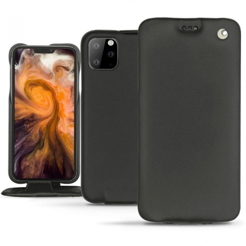 Apple iPhone 11 Pro Max leather case - Noir ( Nappa - Black ) 