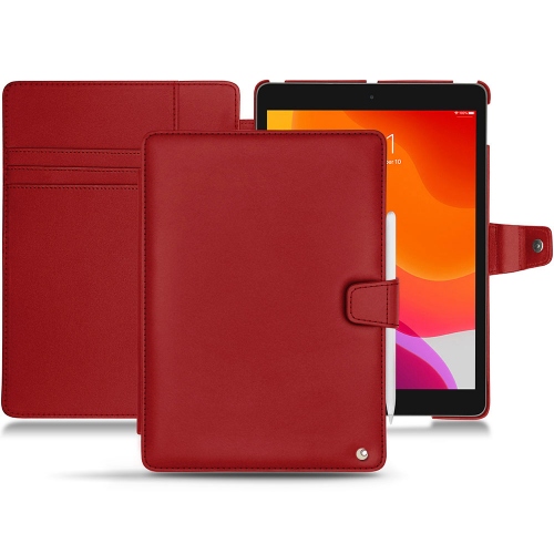 Funda de piel Apple iPad 10.2" (2019 / 2020 / 2021)Rouge ( Nappa - Pantone #d50032 ) 