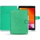 Housse cuir Apple iPad 10.2" (2019) - Menthe vintage ( Pantone 562C ) 