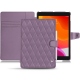 硬质真皮保护套 Apple iPad 10.2" (2019) - Lilas - Couture ( Nappa - Pantone 2645U ) 