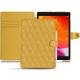 Housse cuir Apple iPad 10.2" (2019) - Mimosa - Couture ( Pantone 141C ) 