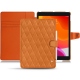 Housse cuir Apple iPad 10.2" (2019) - Mandarine vintage - Couture