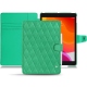 Housse cuir Apple iPad 10.2" (2019) - Menthe vintage - Couture