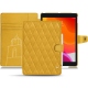Capa em pele Apple iPad 10.2" (2019) - Jaune soulèu - Couture
