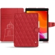 硬质真皮保护套 Apple iPad 10.2" (2019) - Rouge troupelenc - Couture