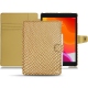 Housse cuir Apple iPad 10.2" (2019) - Serpent sabbia