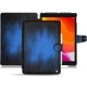 Housse cuir Apple iPad 10.2" (2019) - Bleu Patine