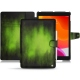 硬质真皮保护套 Apple iPad 10.2" (2019) - Vert Patine