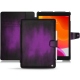 Housse cuir Apple iPad 10.2" (2019) - Violet Patine