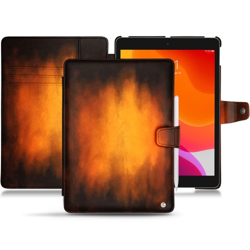 Funda de piel Apple iPad 10.2" (2019 / 2020 / 2021)Fauve Patine