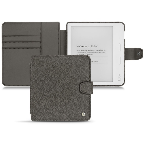 가죽 커버 Kobo Libra H2OAnthracite ( Pantone #41403c ) 