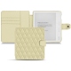 Funda de piel Kobo Libra H2O - Beige - Couture ( Nappa - Pantone 7502C ) 