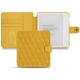 Lederschutzhülle Kobo Libra H2O - Jaune soulèu - Couture