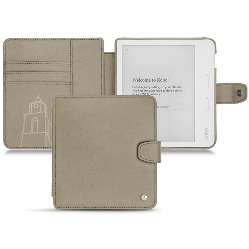 Kobo Libra H2O leather caseDarboun sabla ( Pantone #BCB1A1 )