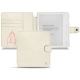 Capa em pele Kobo Libra H2O - Blanc escumo