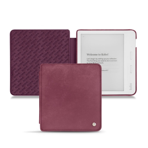 Lederschutzhülle Kobo Libra H2OPrune vintage ( Pantone #612434 ) 