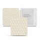 Capa em pele Kobo Libra H2O - Blanc - Couture ( Bologna - White ) 