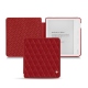 レザーケース Kobo Libra H2O - Rouge - Couture ( Nappa - Pantone 199C ) 