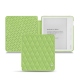 Capa em pele Kobo Libra H2O - Vert olive - Couture ( Nappa - Pantone 578U ) 