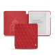Housse cuir Kobo Libra H2O - Rouge troupelenc - Couture