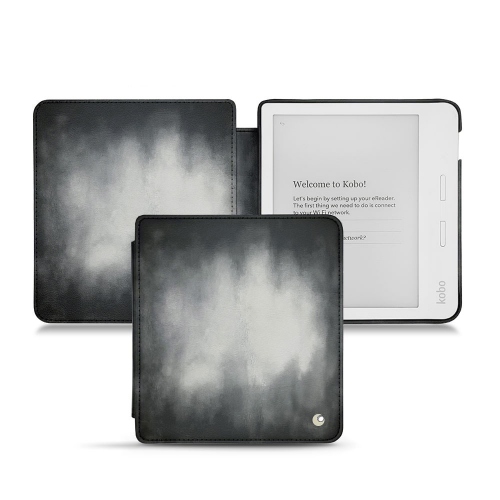 Funda de piel Kobo Libra H2OGris Patine