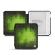 Kobo Libra H2O leather case - Vert Patine