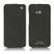Custodia in pelle HTC One  - Dark vintage ( Roughtcut - Black#5256 ) 
